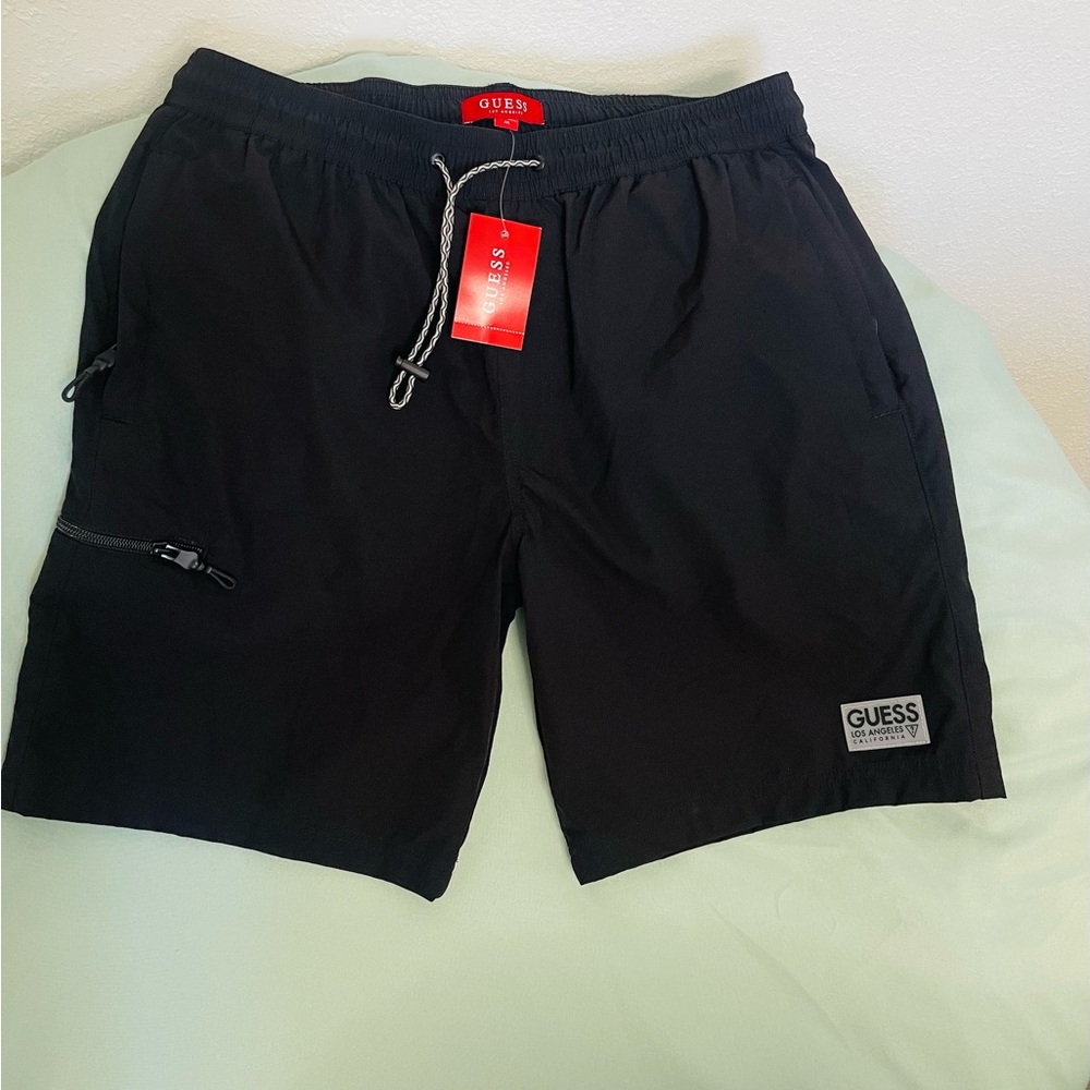 Guess Black Casual Men's Shorts